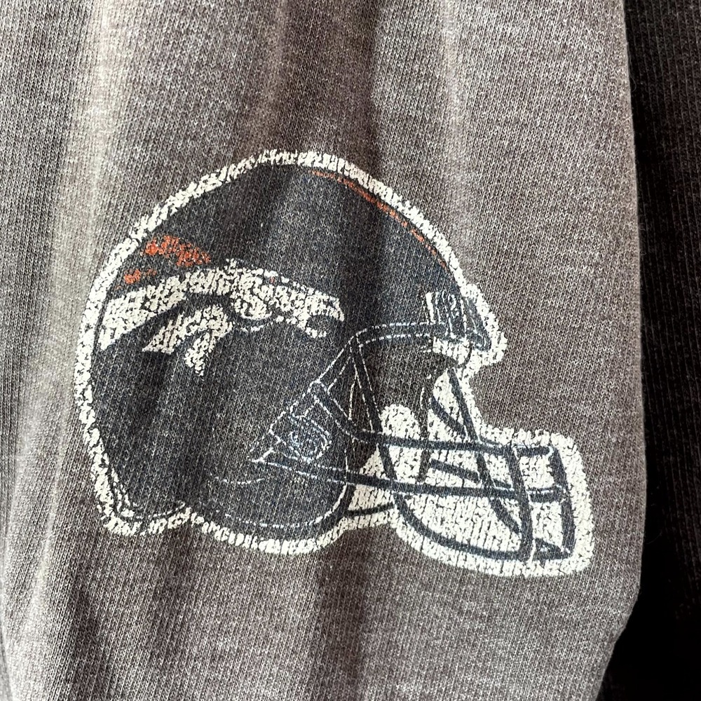 Denver Broncos Hoodie Mens 4XT NFL Football Pullover Cotton Sportswear Athletic - Picture 4 of 13